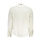 Napapijri White Cotton Men Shirt