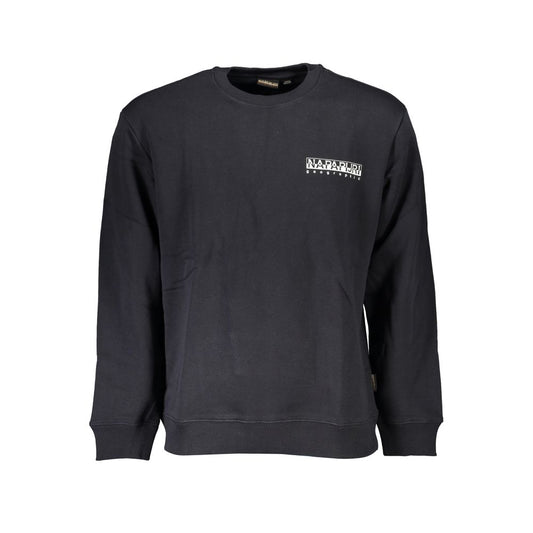 Napapijri Black Cotton Men Sweater