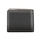 Tommy Hilfiger Elegant Black Leather Dual-Compartment Wallet