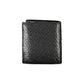 Tommy Hilfiger Sleek Black Leather Dual-Compartment Wallet