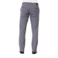 Trussardi Jeans Blue Cotton Men Pants