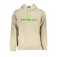 Calvin Klein Beige Hooded Cotton Sweatshirt