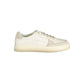 Calvin Klein Elegant White Sneakers with Contrast Accents