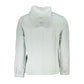 Calvin Klein Chic Green Hooded Cotton Blend Sweatshirt