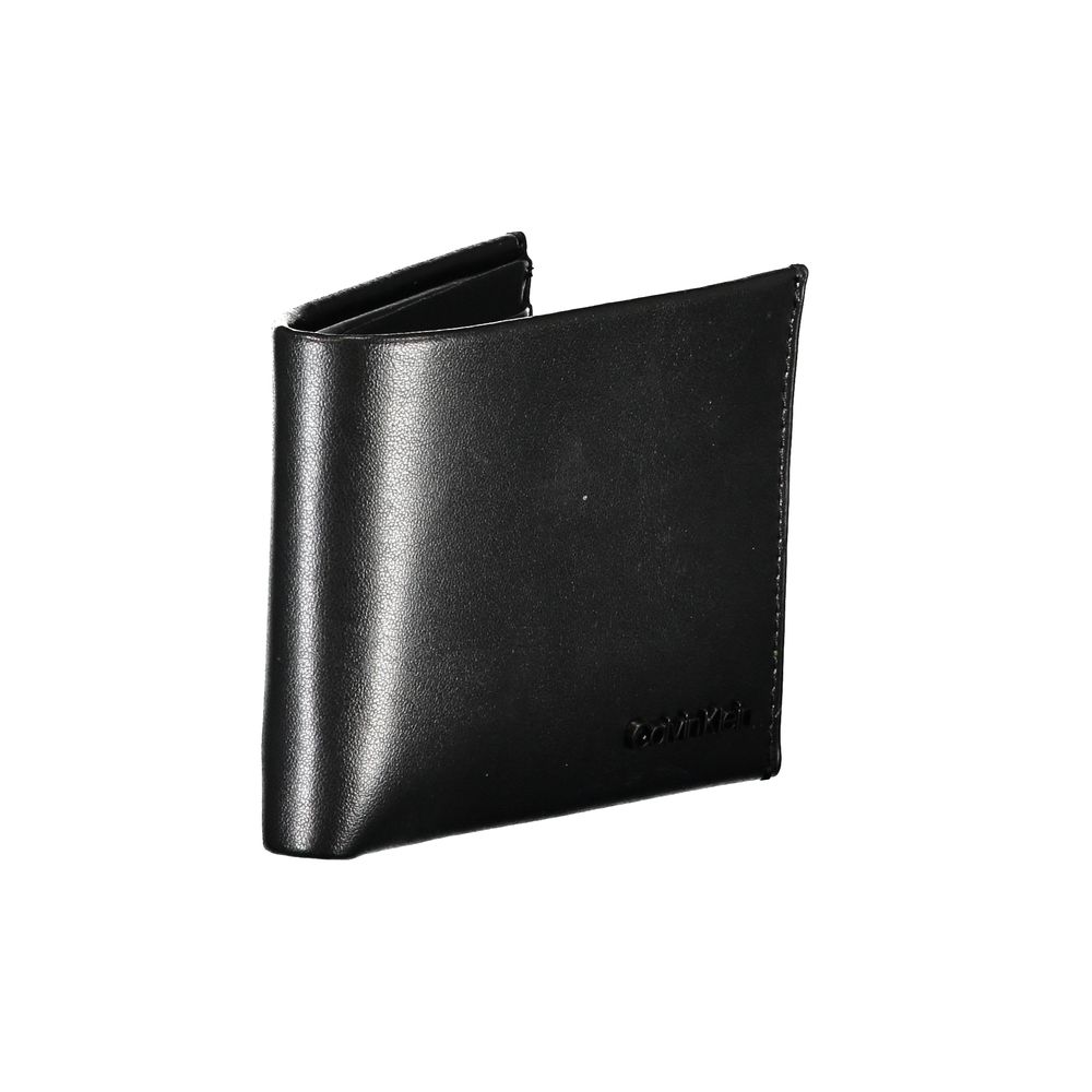 Calvin Klein Sleek Double-Slot Leather Wallet with RFID Block