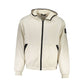 Calvin Klein Elegant Beige Hooded Jacket – Timeless Outerwear