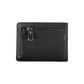 Calvin Klein Sleek Black Leather Coin Purse with Card Holder