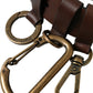 Dolce & Gabbana Elegant Brown Calf Leather Belt - Timeless Accessory