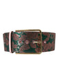 Dolce & Gabbana Multicolor High-Waist Statement Belt