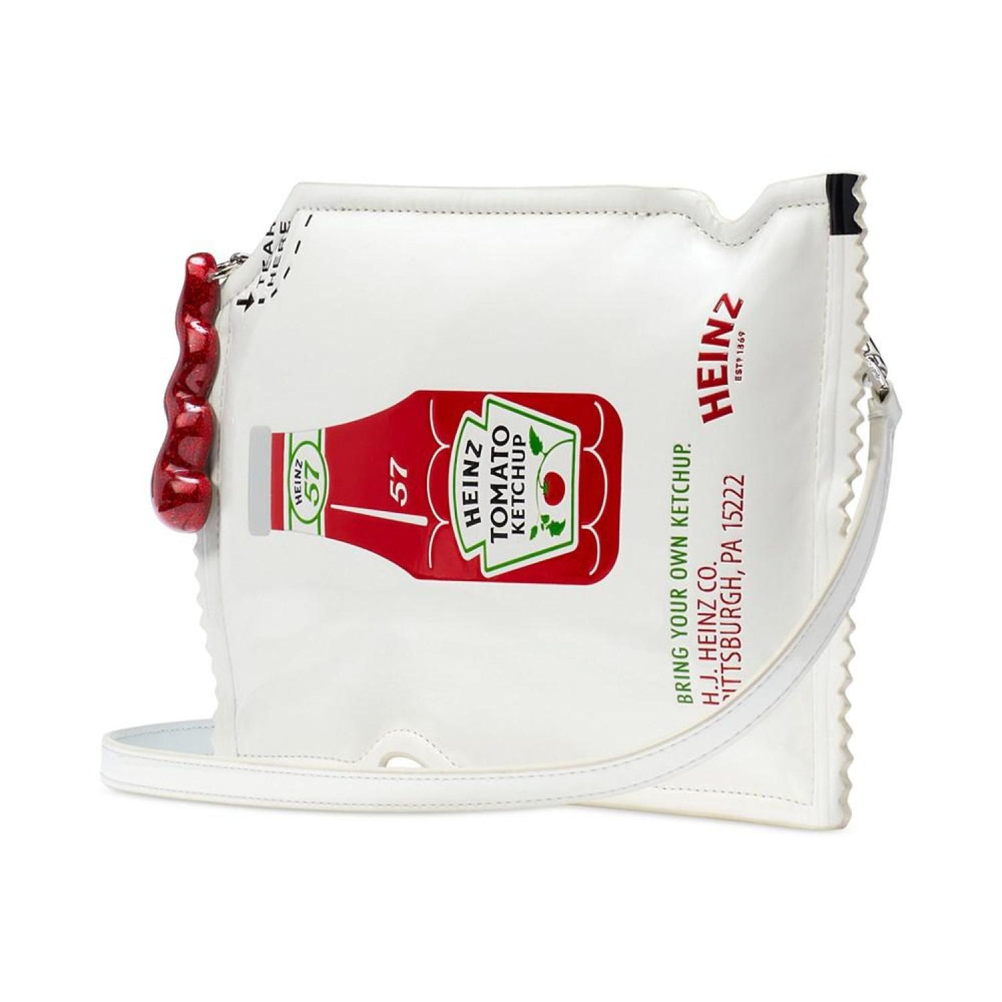 Heinz Printed Patent 3D Packet Crossbody