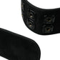 Dolce & Gabbana Elegant Suede Waist Belt in Timeless Black