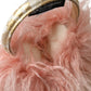 Dolce & Gabbana Elegant Pink Fur Earmuffs - Winter Chic Accessory