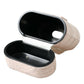 Dolce & Gabbana Elegant Light Pink Leather Airpod Case