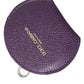 Dolce & Gabbana Elegant Purple Leather Mirror Holder