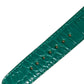 Dolce & Gabbana Elegant Green Leather Neck Band