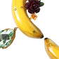 Dolce & Gabbana Chic Clip-on Banana Dangle Earrings