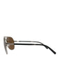 Dolce & Gabbana Sleek Silver Metal Sunglasses for Men