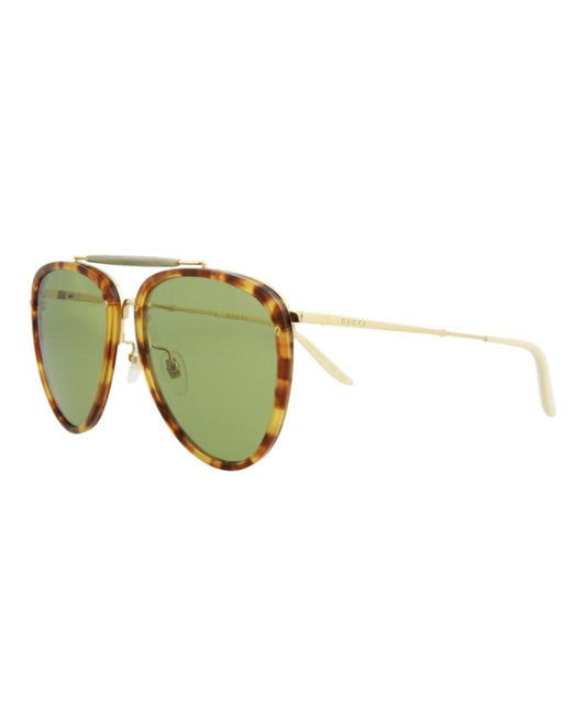 Aviator-Frame Acetate Sunglasses