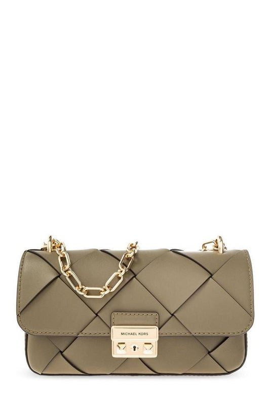 Michael Michael Kors Tribeca Small Woven Shoulder Bag