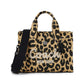 Cargo Tote 26 with Leopard Print