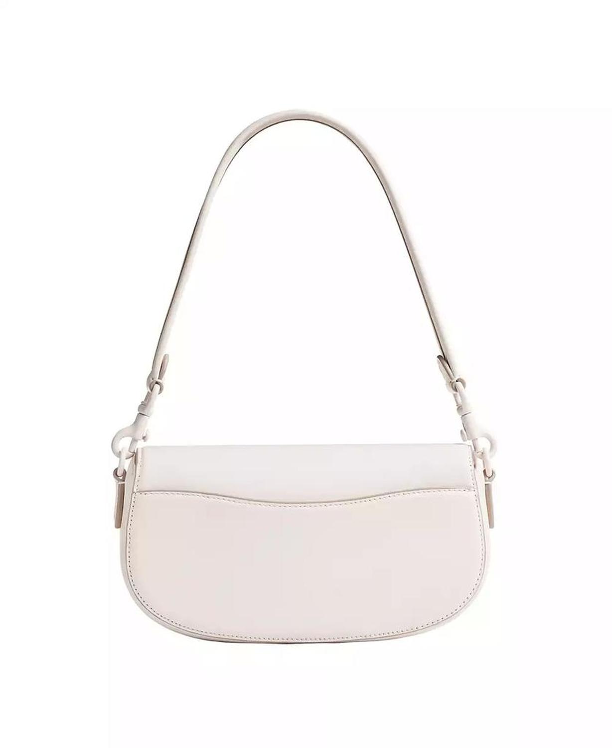 Emmy Leather Mini Saddle Bag