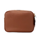 Burberry Small Branded Tan Brown Leather Camera Crossbody Bag