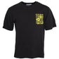 Dolce & Gabbana Black Printed Pocket Cotton Crewneck T-shirt