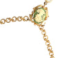 Dolce & Gabbana Gold Brass Chain Pearl Pendant Charm Necklace