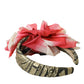 Dolce & Gabbana Multicolor Floral Applique Silk Women Headband Diadem