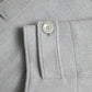 Dolce & Gabbana Light Blue Wool Button Trench Coat Jacket