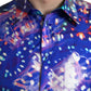 Dolce & Gabbana Purple Luminarie Silk Slim MARTINI Shirt