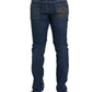 Dolce & Gabbana Blue Slim Fit Cotton Skinny Men Denim Jeans