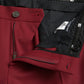 Dolce & Gabbana Red Wool Men Slim Fit Dress Pants