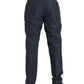 Dolce & Gabbana Blue Wool Men Skinny Dress Pants