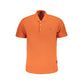 Napapijri Orange Cotton Polo Shirt