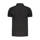 Calvin Klein Black Cotton Polo Shirt