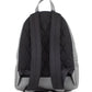 Burberry Abbeydale Branded Charcoal Grey Pebbled Leather Backpack Bookbag