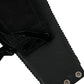 Dolce & Gabbana Black Canvas Embellished Waist Women Belt