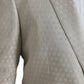 Dolce & Gabbana Beige MARTINI Single Breasted Coat Blazer