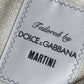 Dolce & Gabbana Beige MARTINI Single Breasted Coat Blazer