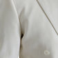 Dolce & Gabbana White Wool MARTINI Double Breasted Blazer