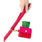 Red & Pink Doggie Bag Holder