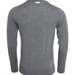 Dolce & Gabbana Ash Gray Wool Crew Neck Pullover Sweater