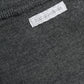 Dolce & Gabbana Dark Gray Wool Crew Neck Pullover Sweater