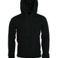 Dolce & Gabbana Dark Gray Cashmere Hooded Pullover Sweater