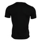 Dolce & Gabbana Black #DGFamily Cotton Crew Neck T-shirt