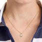 Lucky Charm Gold-Tone Pavé Crystal Clover Pendant Necklace, 16" + 3" extender