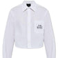 Marc Jacobs Logo-Embroidered Long Sleeved Shirt