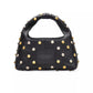 The Glam Studs Leather Mini Sack Bag