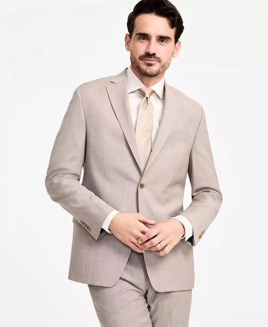 Men's Regular-Fit Wool Blend Suit Jacket